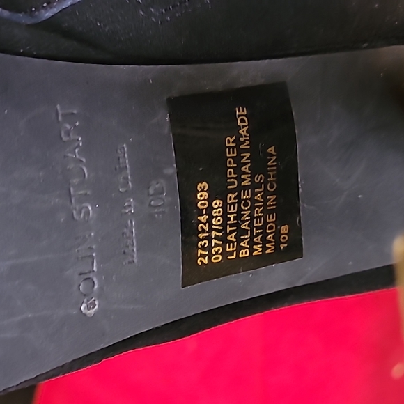 Colin Stuart Suede Leather Ankle Bootie Removable Faux Fur size 10 - Picture 6 of 6